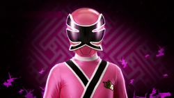 pink power ranger samurai mask