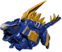 Stego Zord Dino Charge Blue Ranger