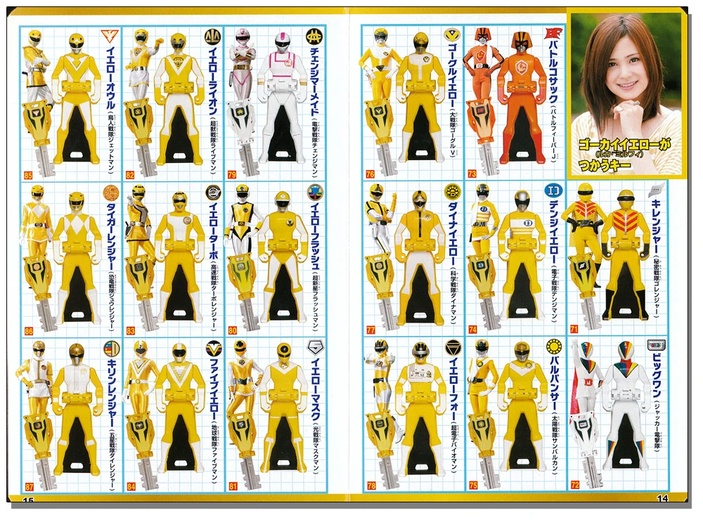 カテゴリ 戦隊イエロー スーパー戦隊シリーズ Wiki Fandom