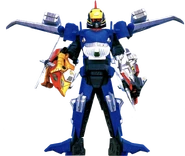 Mach Megazord (two out of three components restored)