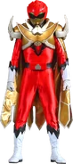 GolDon Momotaro transformed into GolDon Zyuoh Eagle as seen in Donbrothers