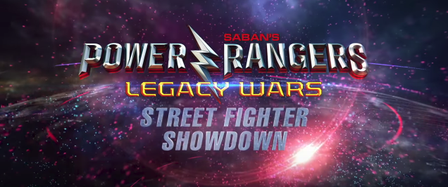 Street Fighters!  Power Rangers Legacy Wars Challenge 