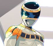 Death Ranger possesing Silver Space Ranger Body