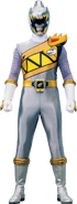 Dino Charge Silver Ranger Doomwing Zenowing