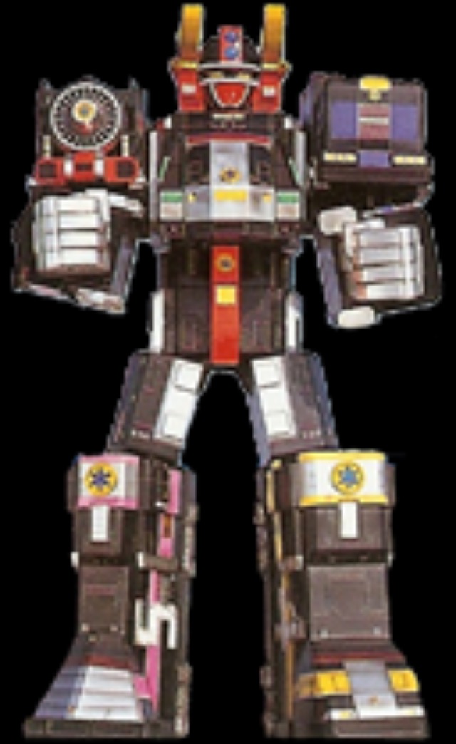 Comparison Renketsu Gattai Grand Liner vs. Supertrain Megazord