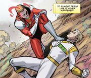 Zhane released from the Death Ranger's possession