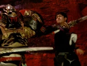 Cam fight against Zurgane in the Abyss of Evil