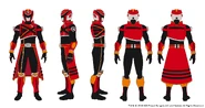 S.P.D. Deka Ranger Concept Art