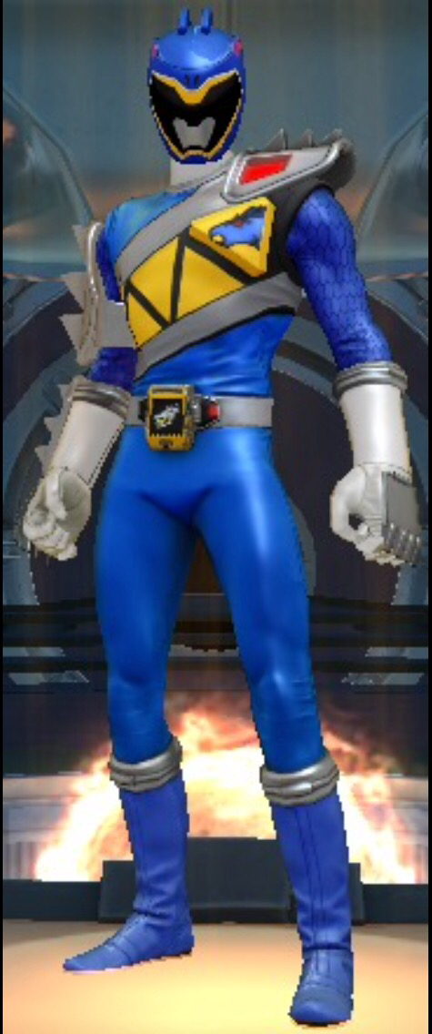 power rangers dino blue