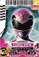 "Gosei Pink" Card