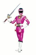 Pink Turbo Ranger in Power Rangers Key Scanner