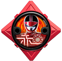 Time Force Red Ninja Power Star