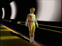 Yellow Lightspeed Ranger Morph 1