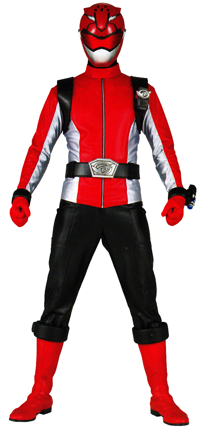 Red Buster / レッドバスター | Tokumei Sentai Go-Busters Minecraft Skin