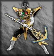 Gokai Silver Gold Mode (Dice-O).jpg (28 KB) Gokai Silver Gold Mode as depicted in Super Sentai Battle: Dice-O