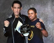 Seiju meets his counterpart of Power Rangers, Zack (played by ).