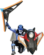 Lupin Blue w/ Scissor Shield and Blade Boomerang