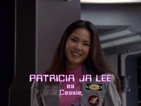 Cassie in PR In Space opening credits.