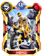 Yellow Mask Card in Super Sentai Legend Wars