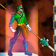 Green Samurai Ranger in PR SMF legacy