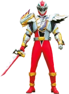 Dino Fury Red Light Battle Armor