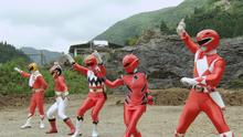 Gokai Change-Red Rangers (2000 Episode Special) (2)