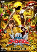 Gokaiger DVD Volume 4 cover