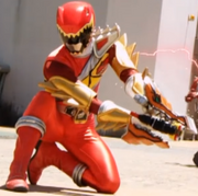 PRDSC Dino Armor X Red Ranger