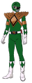 MMPR Red Green Ranger powered