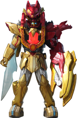 <div style="background-color:gold"><font color="red">TegaSword DekaClaw</font></div>