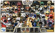 The Sixth Rangers who appear in Super Sentai Large Gathering! Find Your Hero!