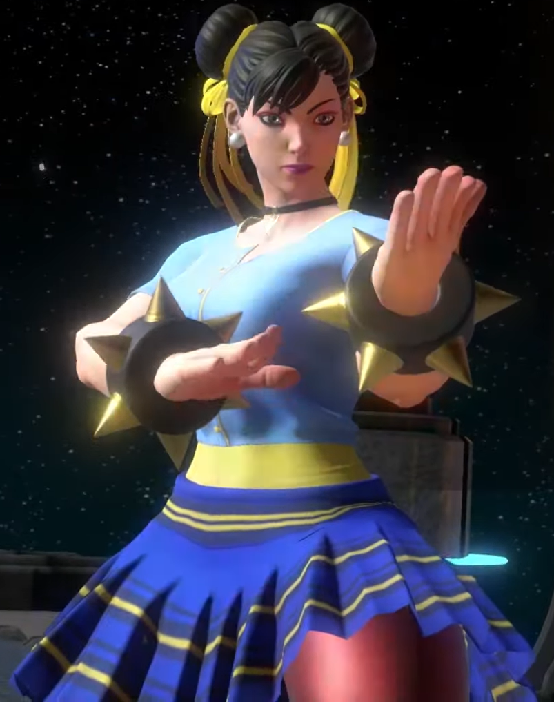 Chun-li from street fighter 6 vector graphic on Craiyon