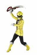 Yellow Super Megaforce Ranger Scanner App Assets