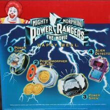 Power Rangers Happy Meal Toys Rangerwiki Fandom
