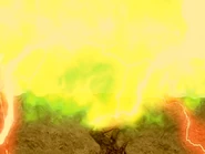 Giant Green Flame