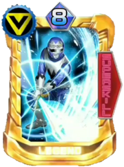 GingaBlue Card in Super Sentai Legend Wars