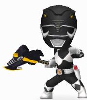 Mighty Morphin Black Ranger in Power Rangers Dash