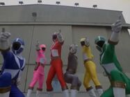 6 Lightspeed Rangers