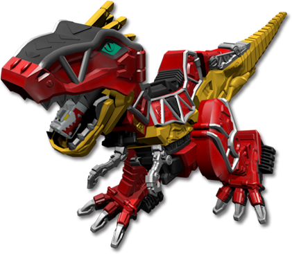 Red ranger t sales rex zord