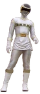 A female version of MegaSilver's suit as worn by Luka Millfy in Gokaiger.