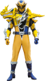 Dino Fury Gold Electro Battle Armor