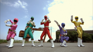 Ohranger Full Core Team Change
