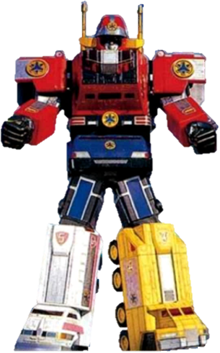 Power Rangers Lightspeed Rescue Supertrain Megazord