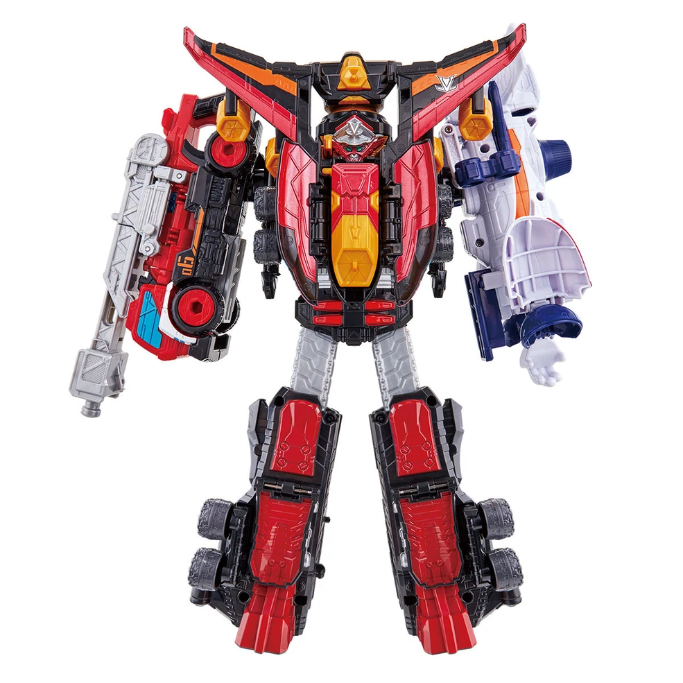 Bandai DX VS Changer Red Lupinranger VS Patoranger Power Rangers 2018