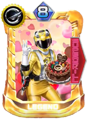 Go-on Yellow Card in Super Sentai Legend Wars