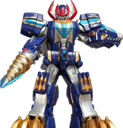 KSG-Gozyujin (GozyuRex Arm).png (692 KB) Gozyujin's arm converted into the head of GozyuRex.