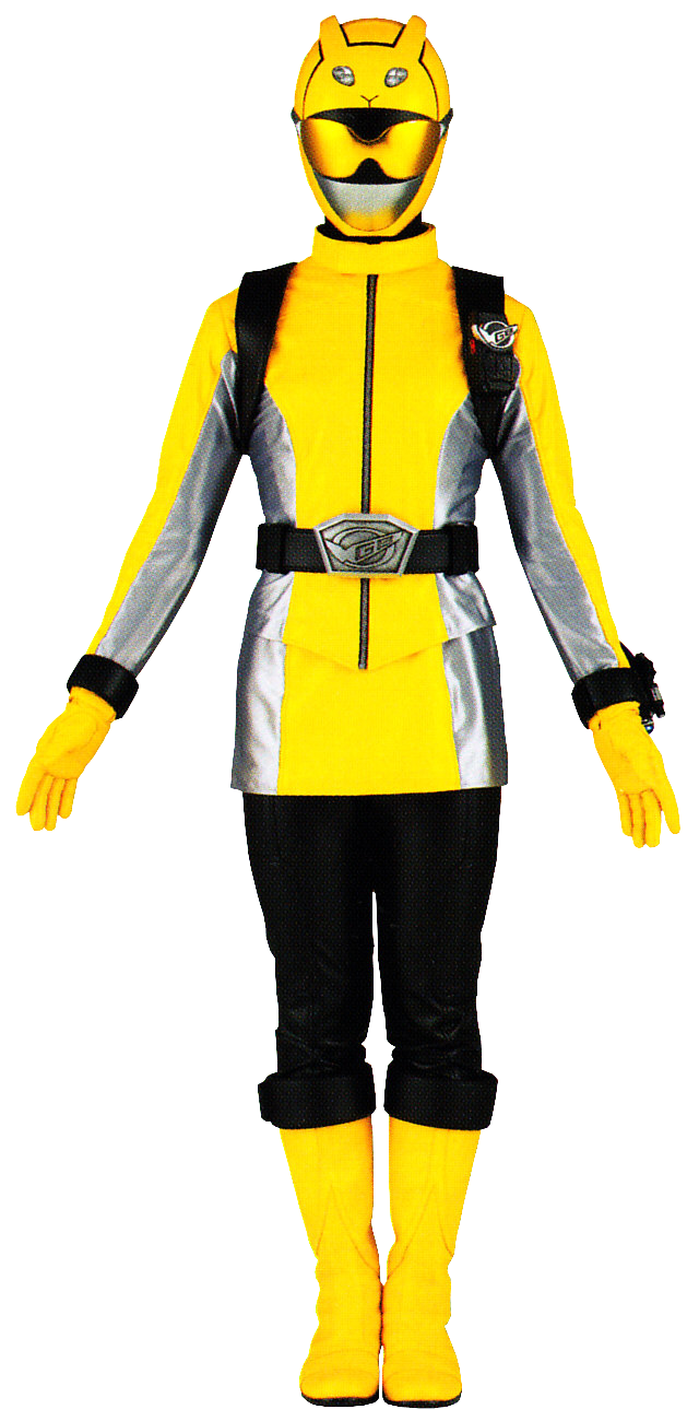 Yellow Buster / イエローバスター | Tokumei Sentai Go-Busters Minecraft Skin