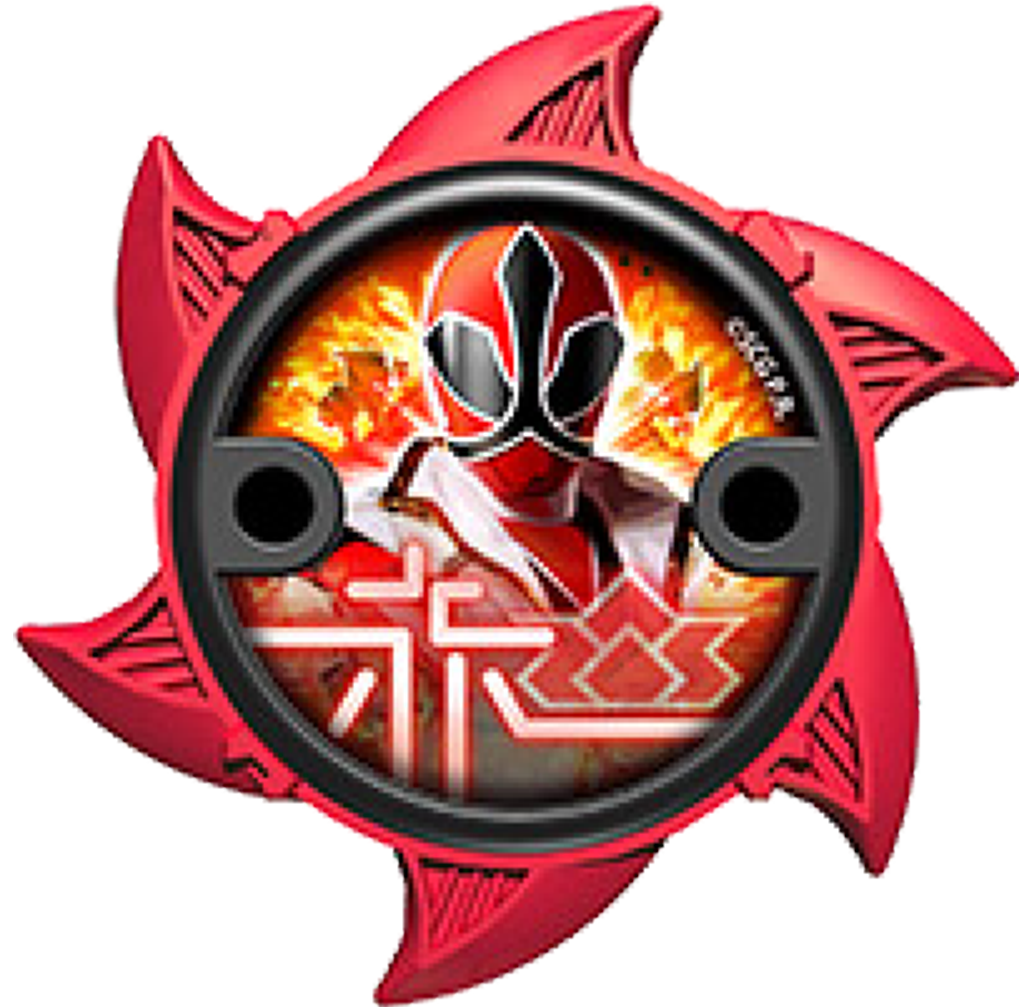 red power ranger samurai symbol