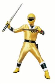 Yellow Alien Ranger Scanner App Assets