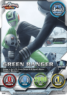 S.P.D. Green Ranger in Power Rangers Collectible Card Game